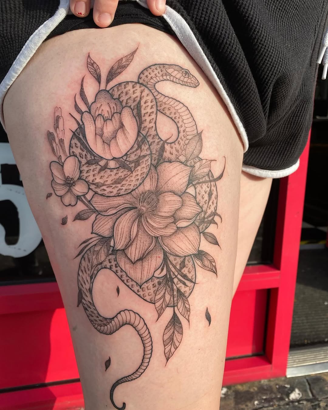 Tattoo by Adam Whall