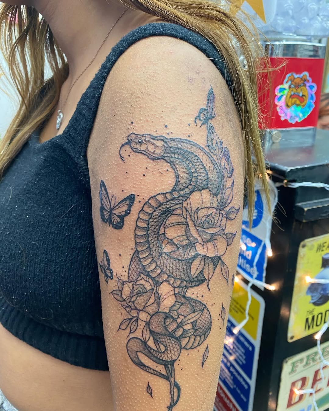 Tattoo by Adam Whall