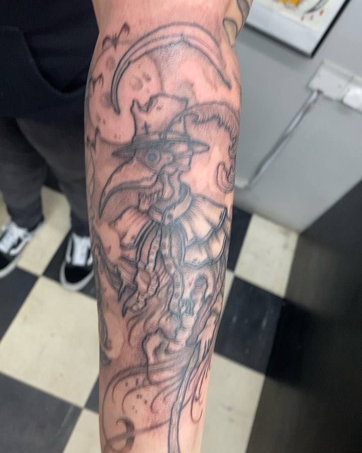 Tattoo by Adam Whall