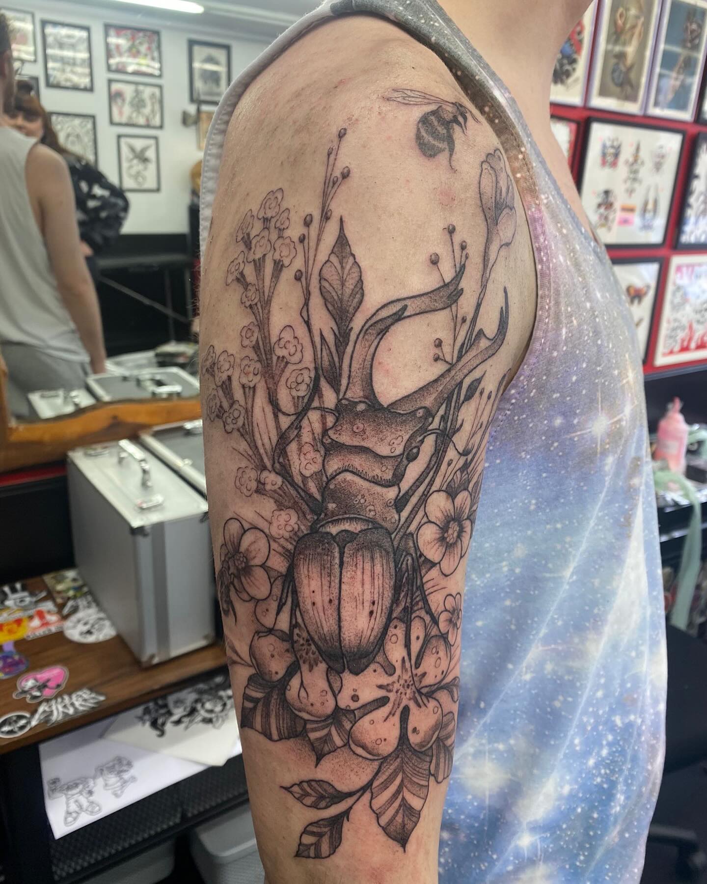Lettering tattoos